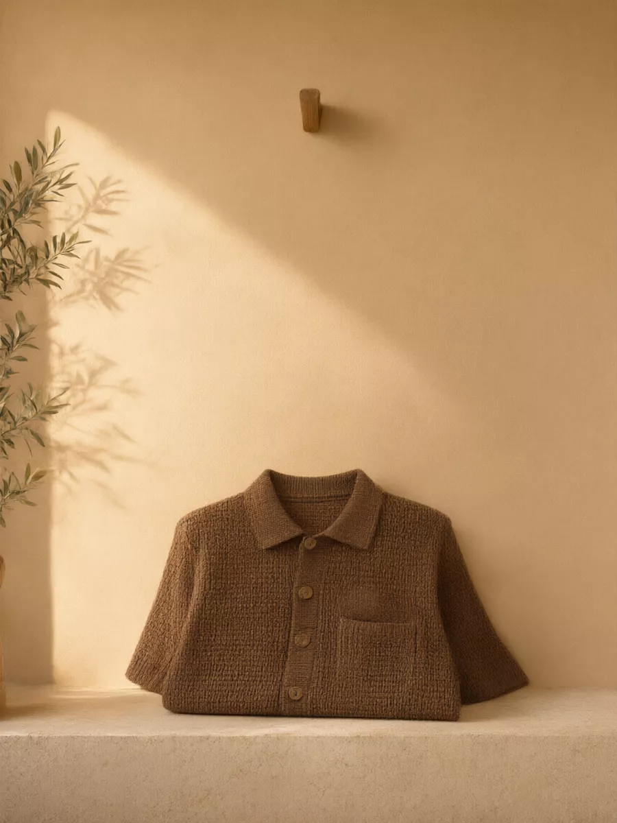Le polo en maille